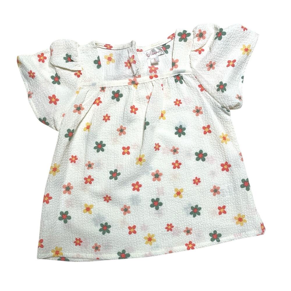 Nannette Floral 3 Piece Jacket Pant Set w/Bucket Hat size 6 - Picture 4 of 10